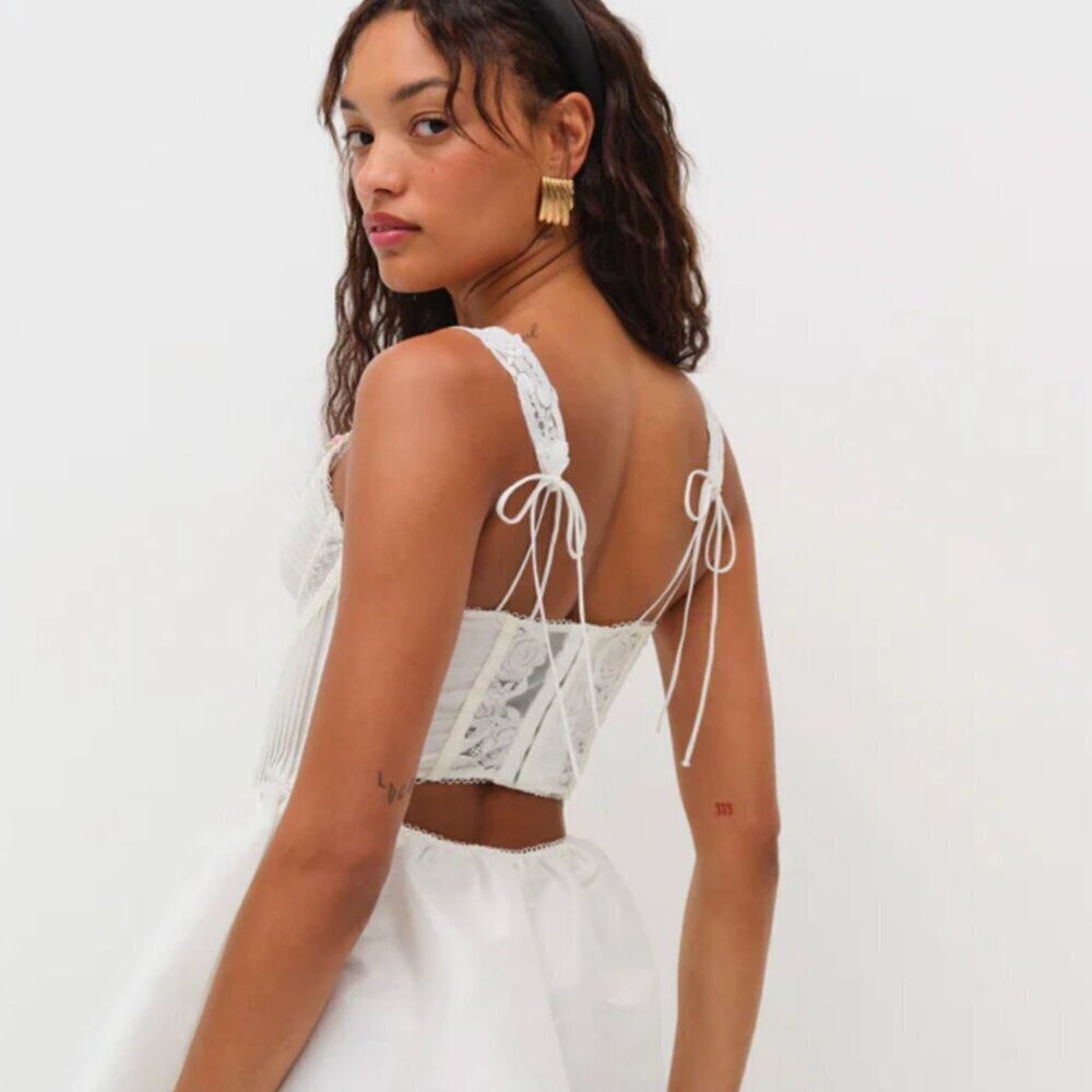 For Love and Lemons Isabella Slip Dress Size XL - Picture 2 of 11